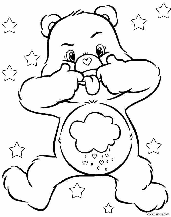 29 Care Bears Coloring Pages Printable 29