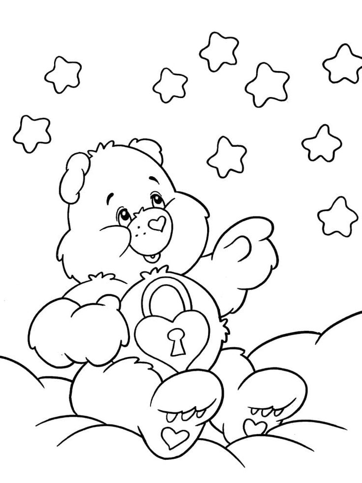 29 Care Bears Coloring Pages Printable 31