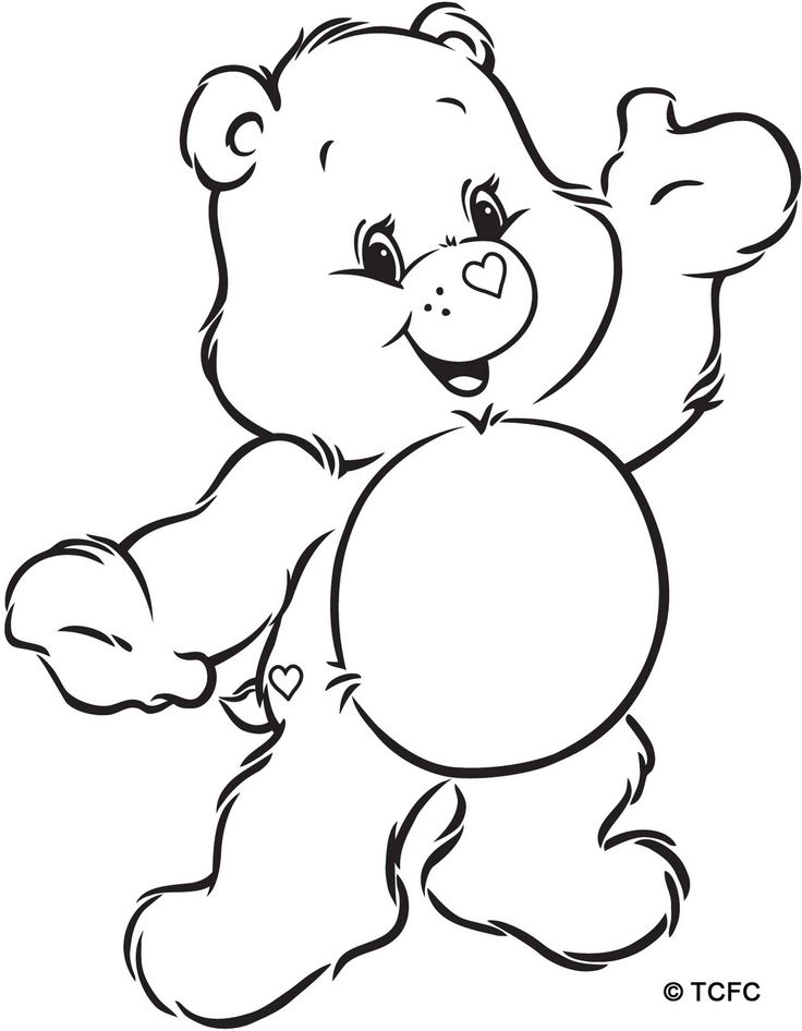 29 Care Bears Coloring Pages Printable 32