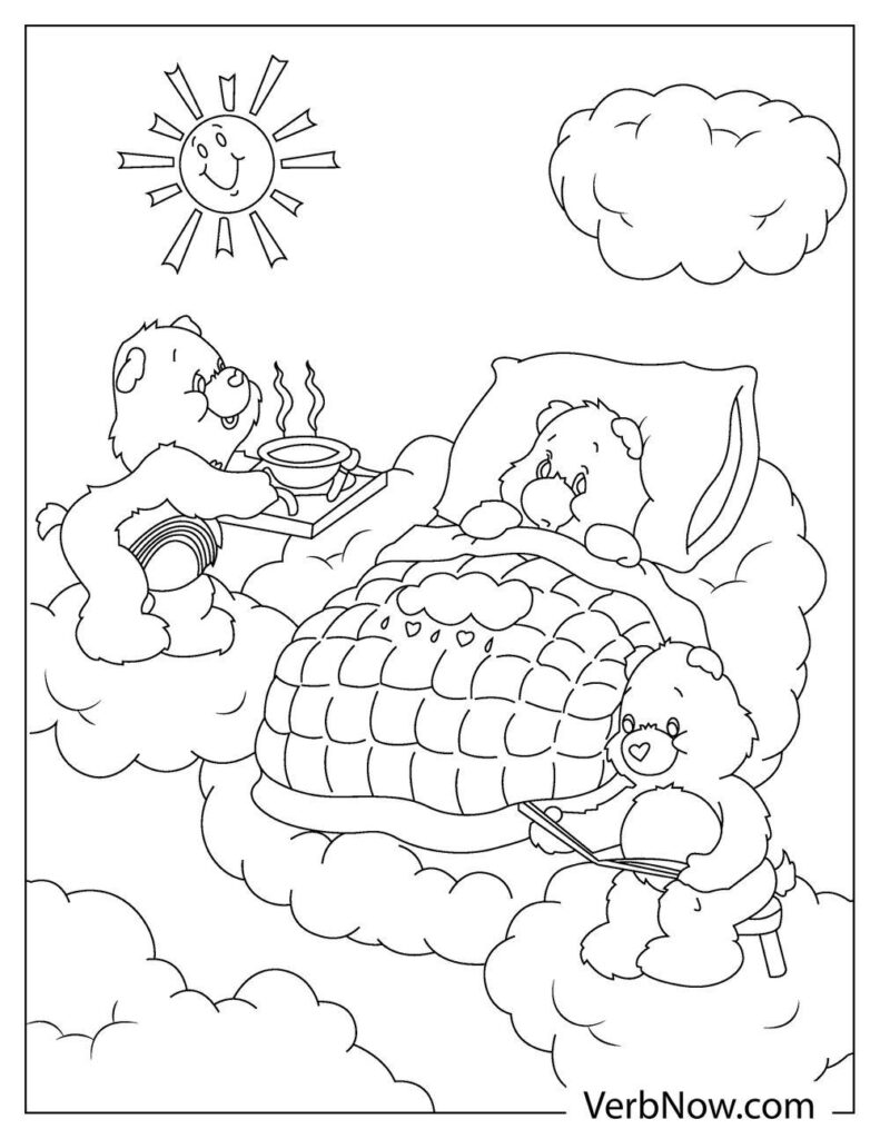 29 Care Bears Coloring Pages Printable 34