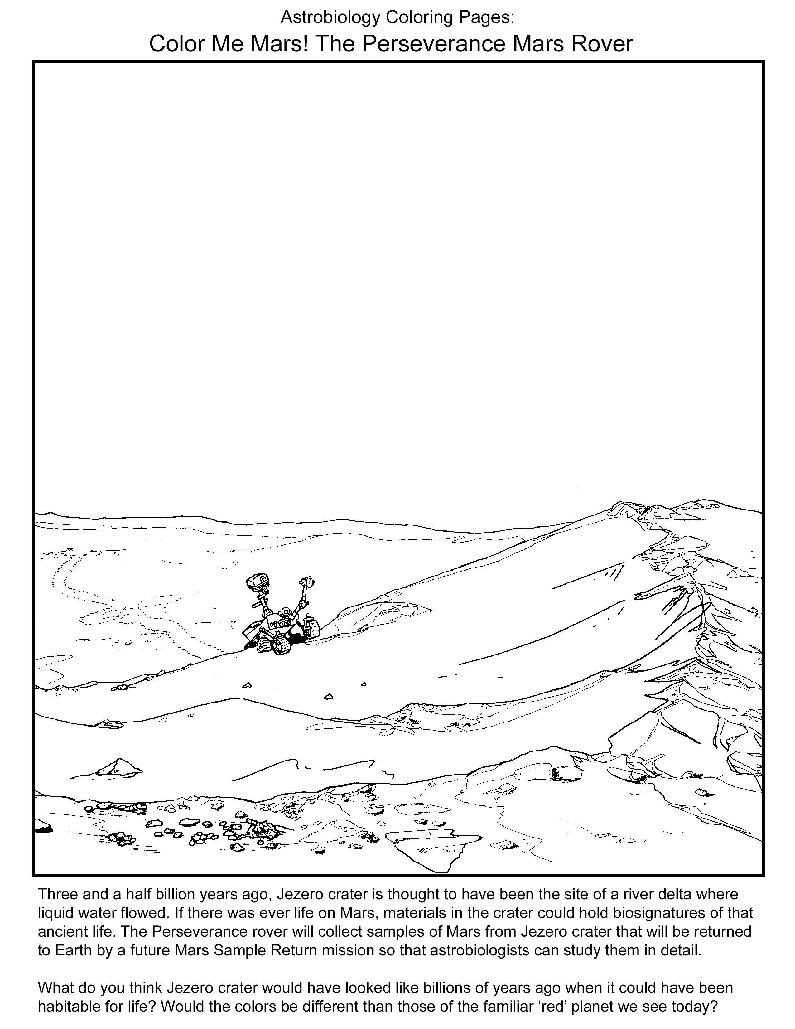 29 Red Mars Coloring Page Printable 14