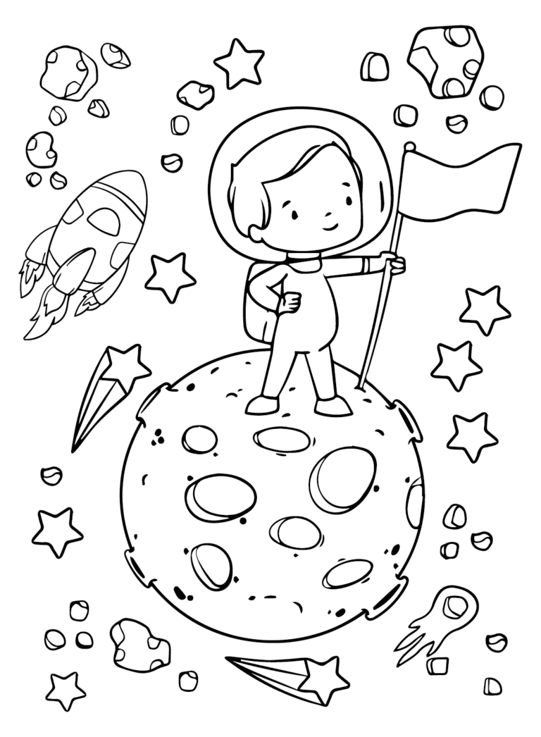 29 Red Mars Coloring Page Printable 3