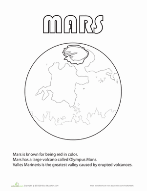 29 Red Mars Coloring Page Printable 31