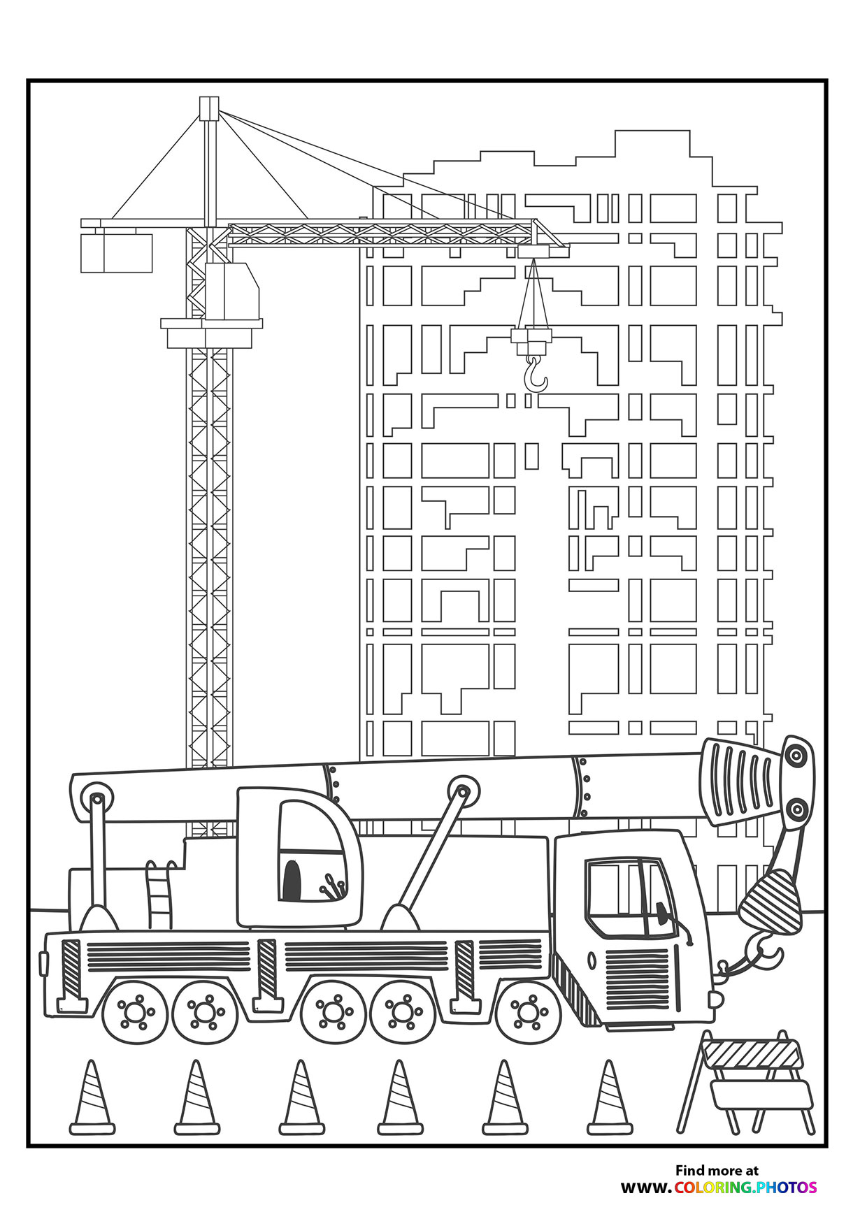 30 Crane Coloring Pages Printable 14