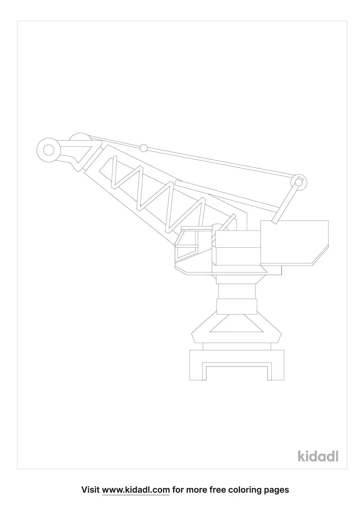 30 Crane Coloring Pages Printable 4