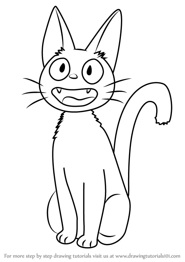 jiji coloring pages printable jpg