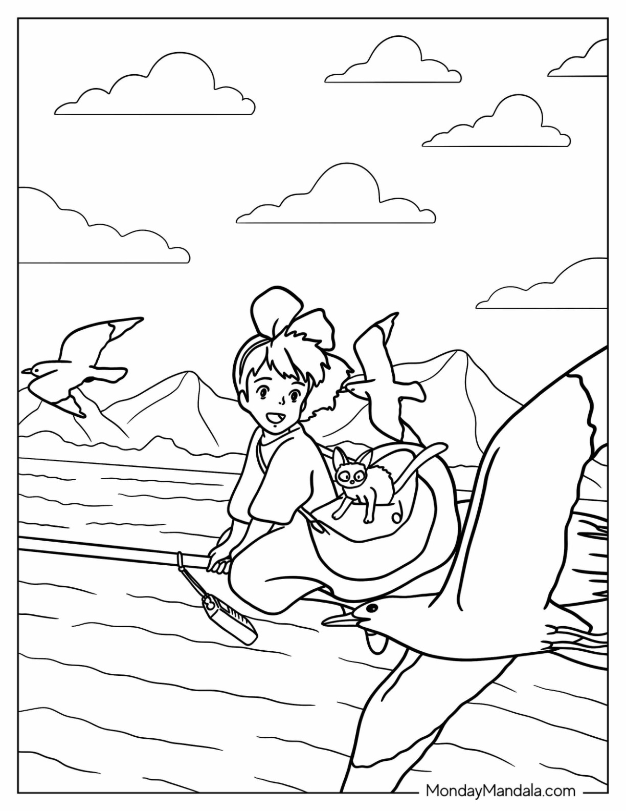 30 Jiji Coloring Pages Printable 11