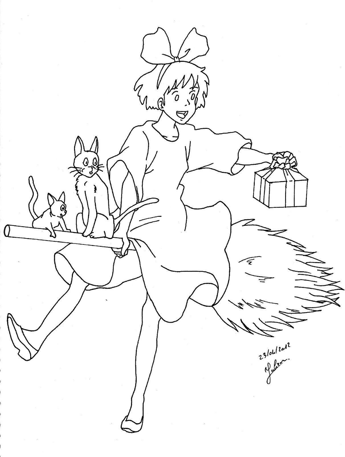 30 Jiji Coloring Pages Printable 19