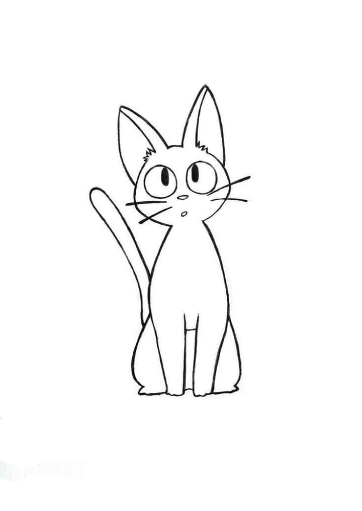 jiji coloring pages printable jpg