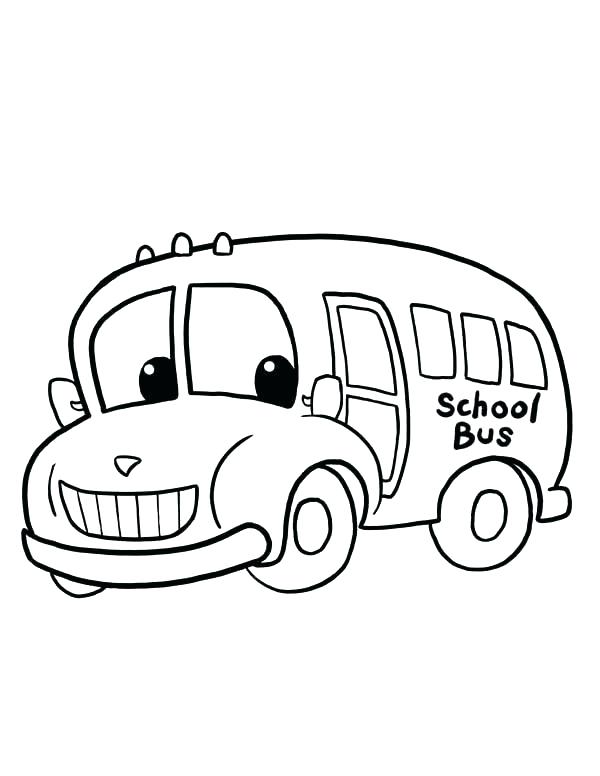 30 School Bus Coloring Pages Printable 11