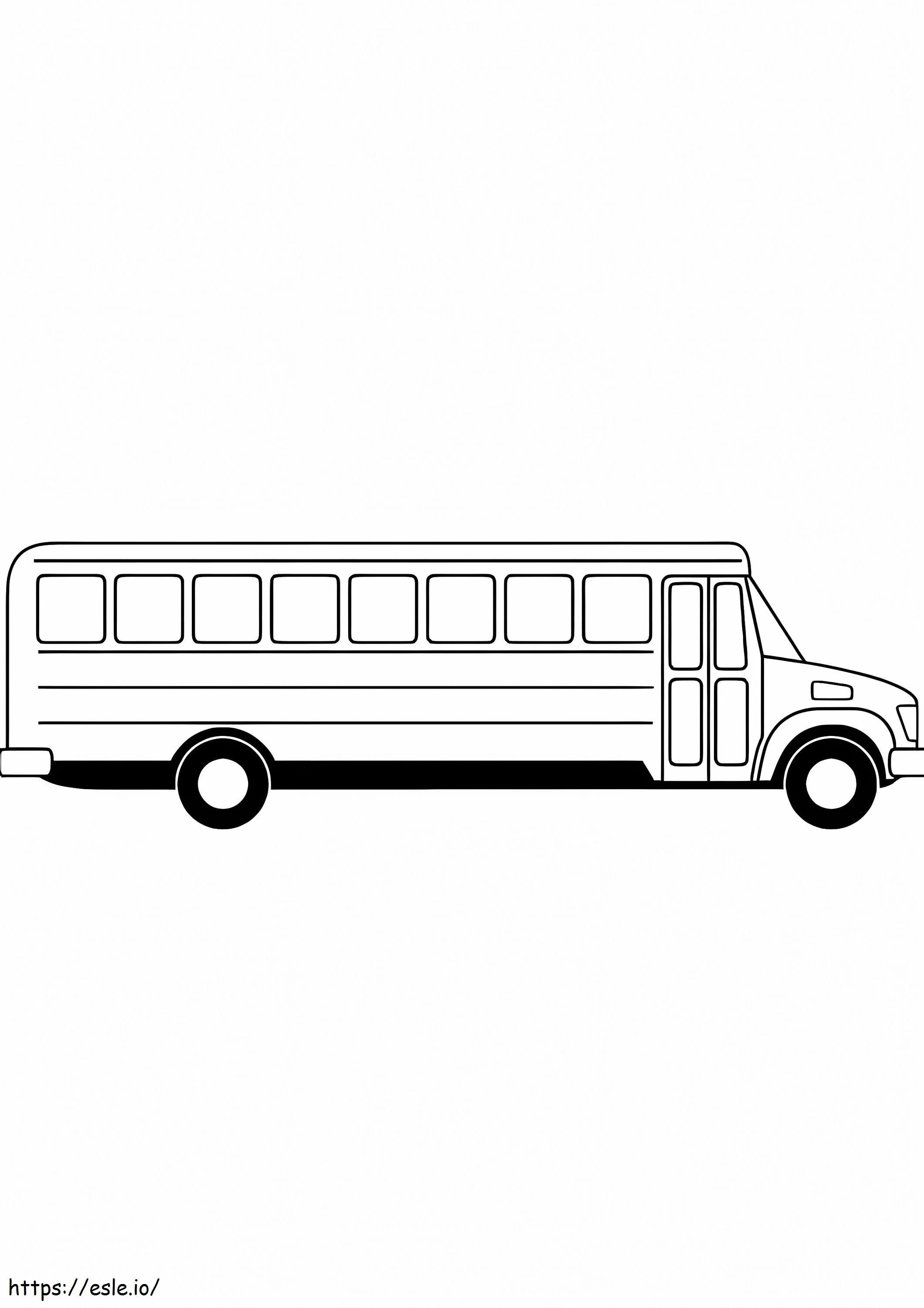 30 School Bus Coloring Pages Printable 13