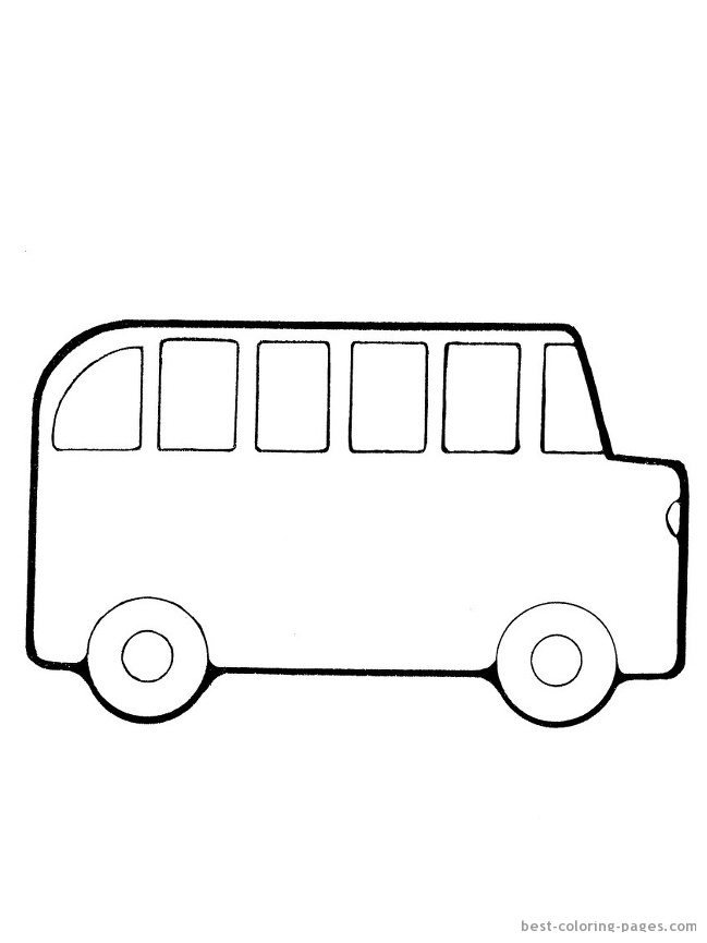 30 School Bus Coloring Pages Printable 20