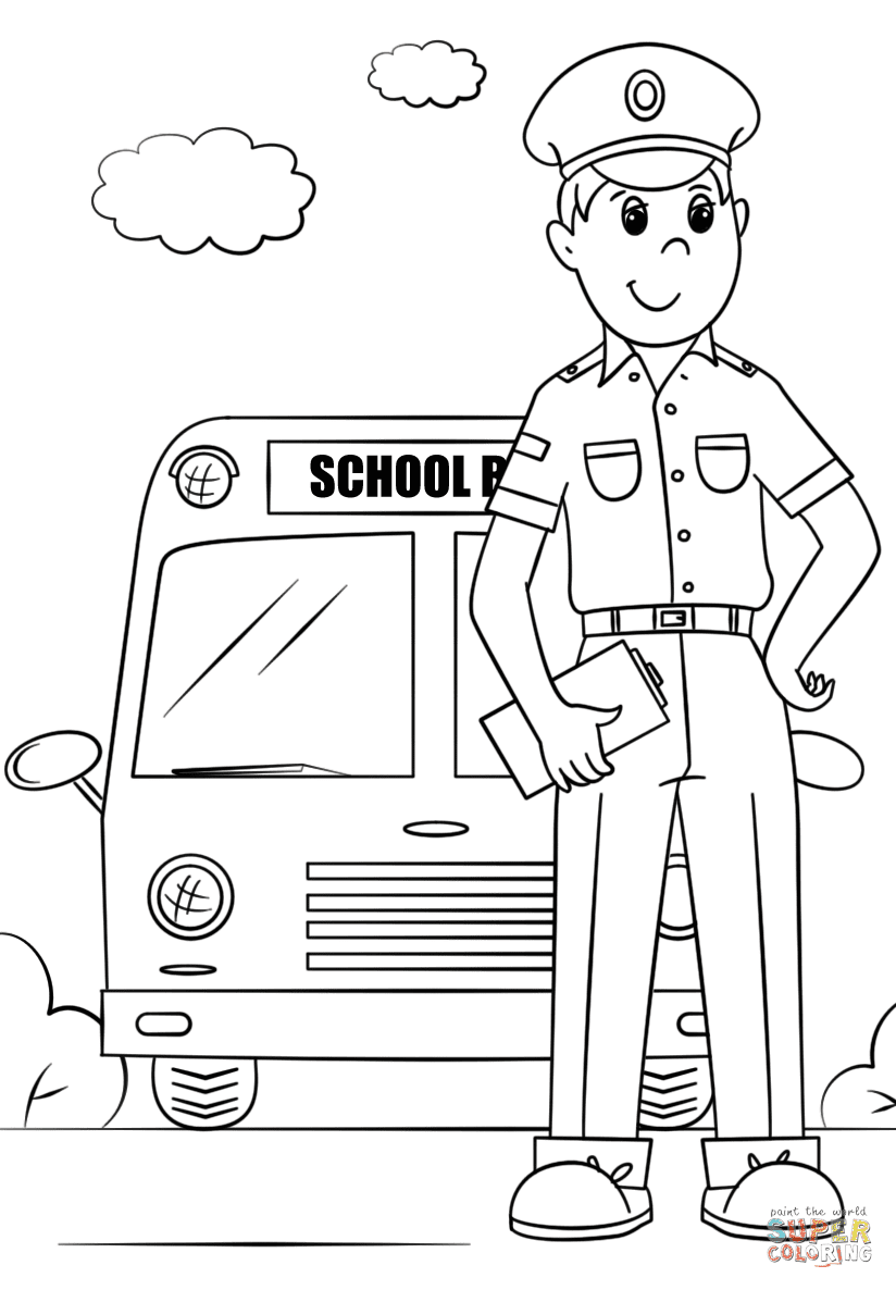 30 School Bus Coloring Pages Printable 22