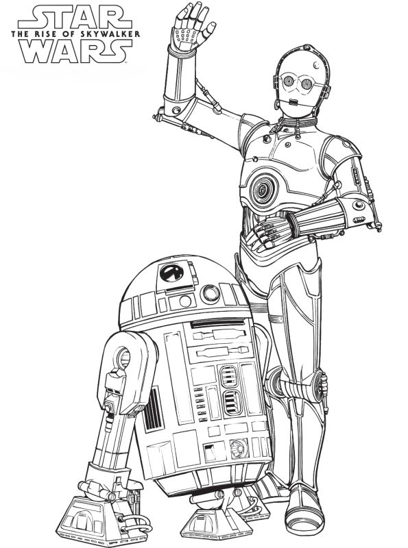 30 Star Wars Battle Droids Coloring Page Printable 26