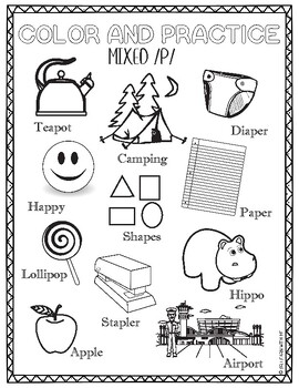 31 Articulation Coloring Pages Printable 3