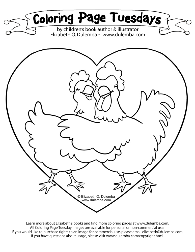 31 Chicken Coloring Pages Printable 18