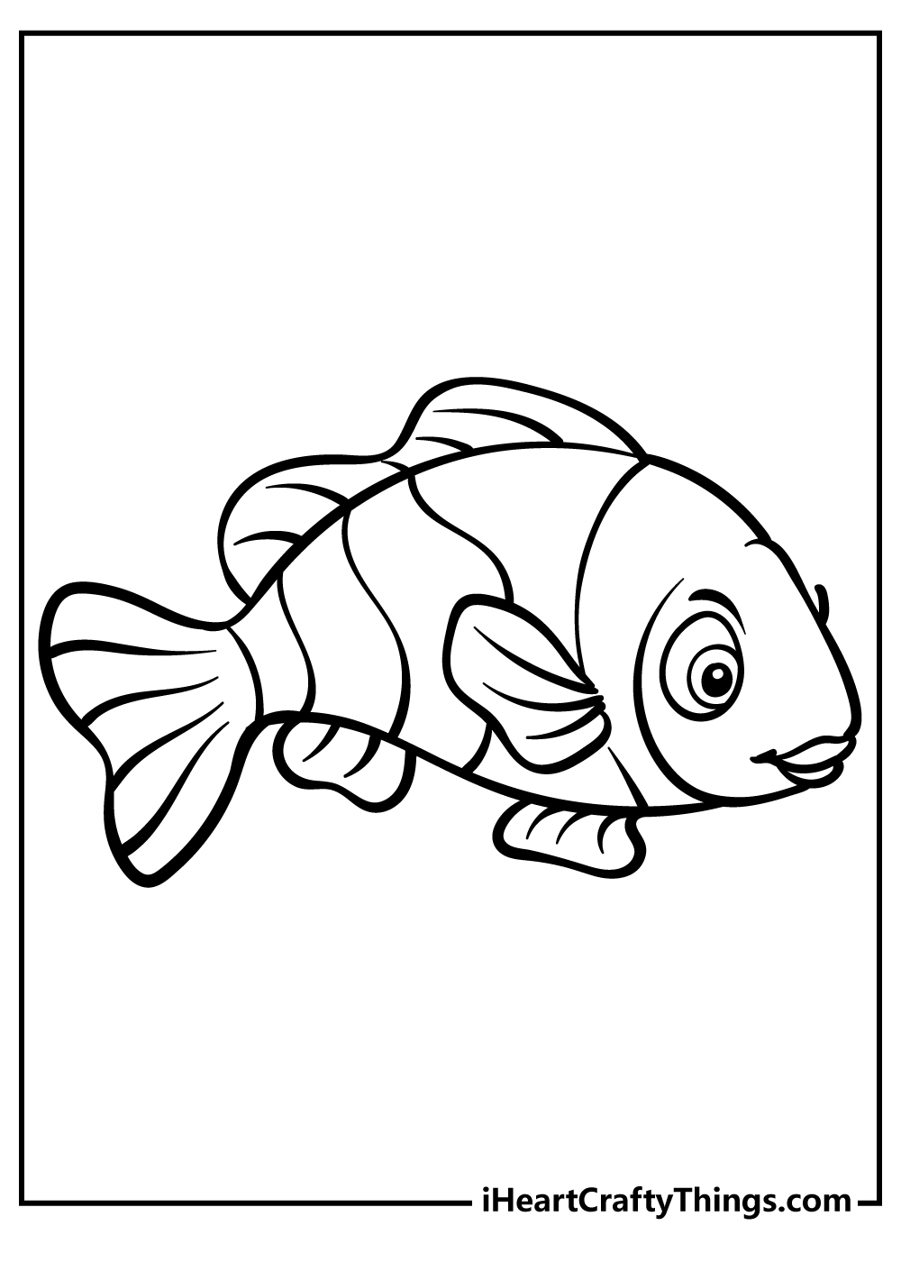 31 Clownfish Coloring Pages Printable 4