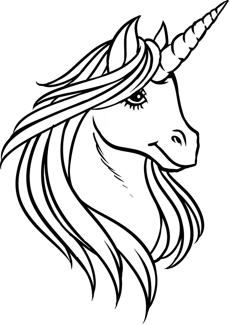 31 Free Unicorn Coloring Pages Printable 13