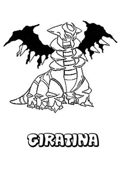 31 Legendary Giratina in Altered Form Coloring Pages Printable 13