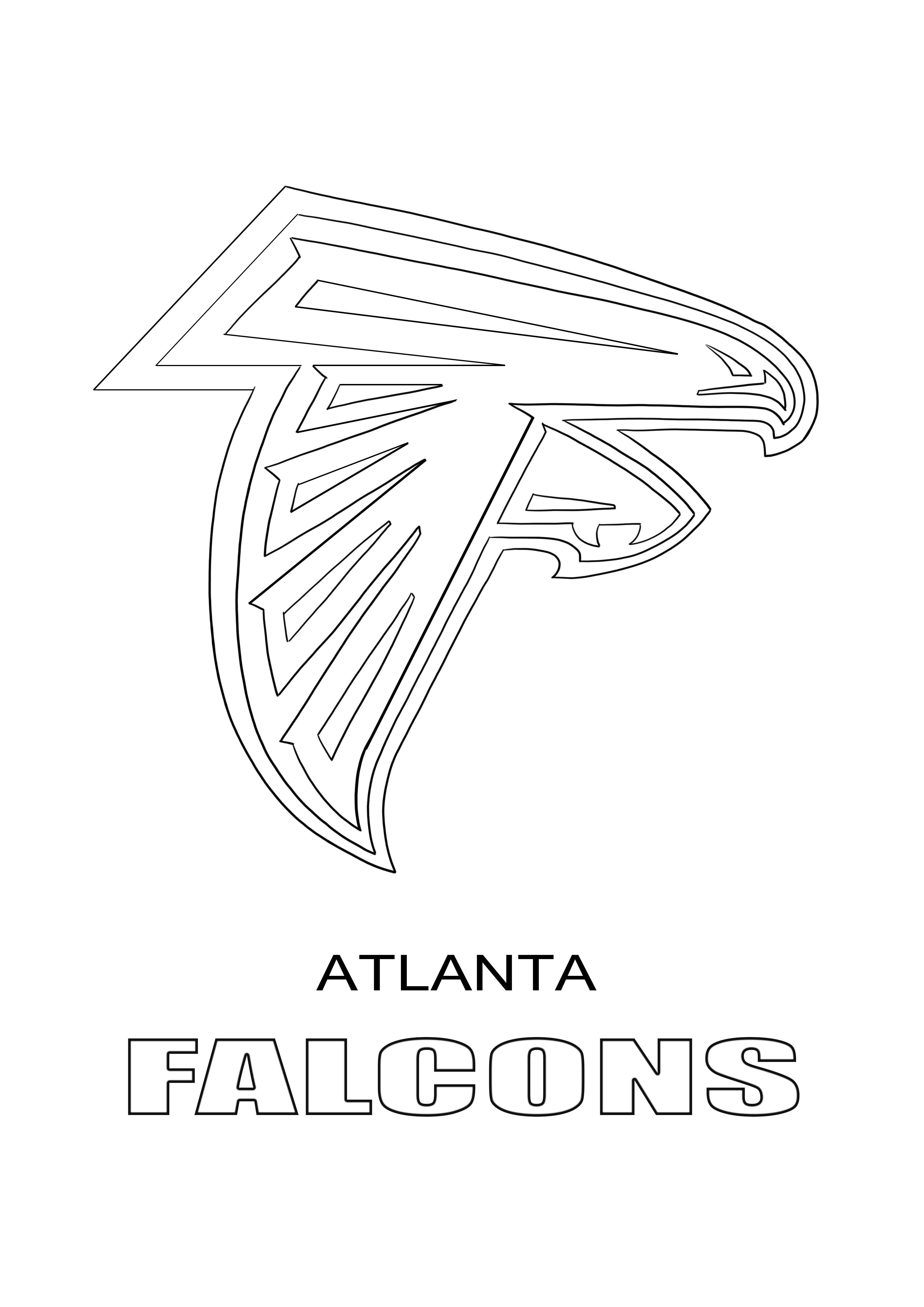 sharp falcons coloring pages printable jpg