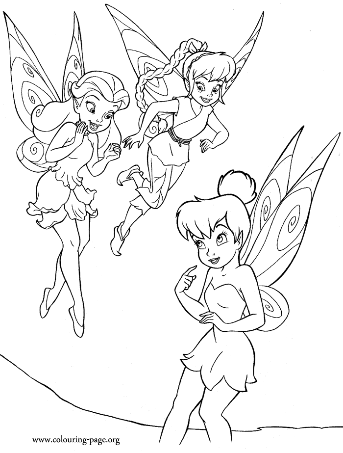 31 Tinker Bell Coloring Pages Printable 10