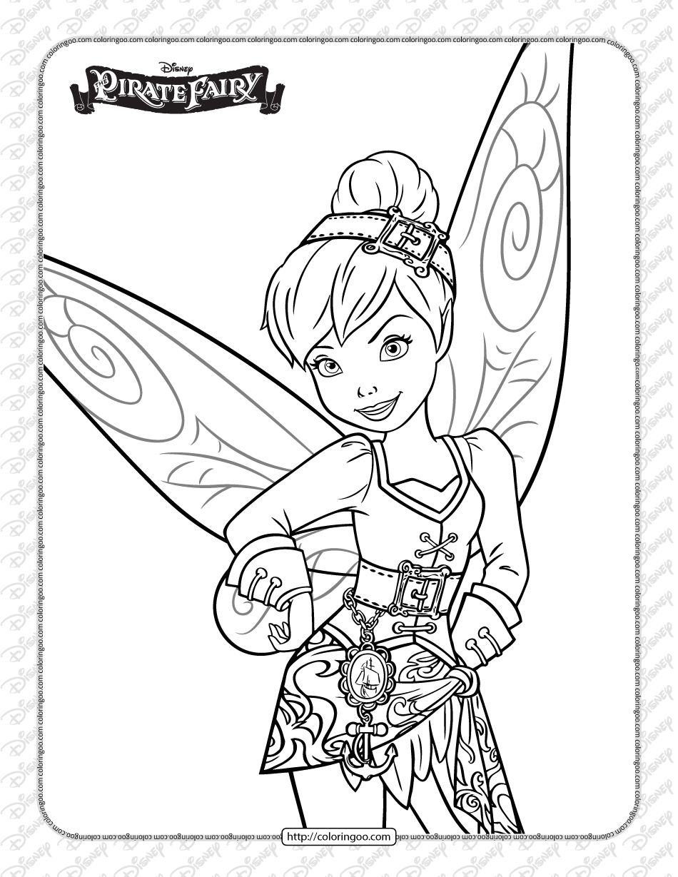 31 Tinker Bell Coloring Pages Printable 15