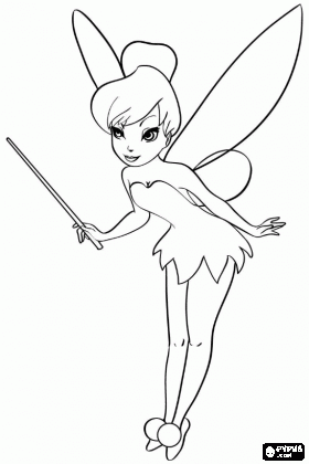 31 Tinker Bell Coloring Pages Printable 16