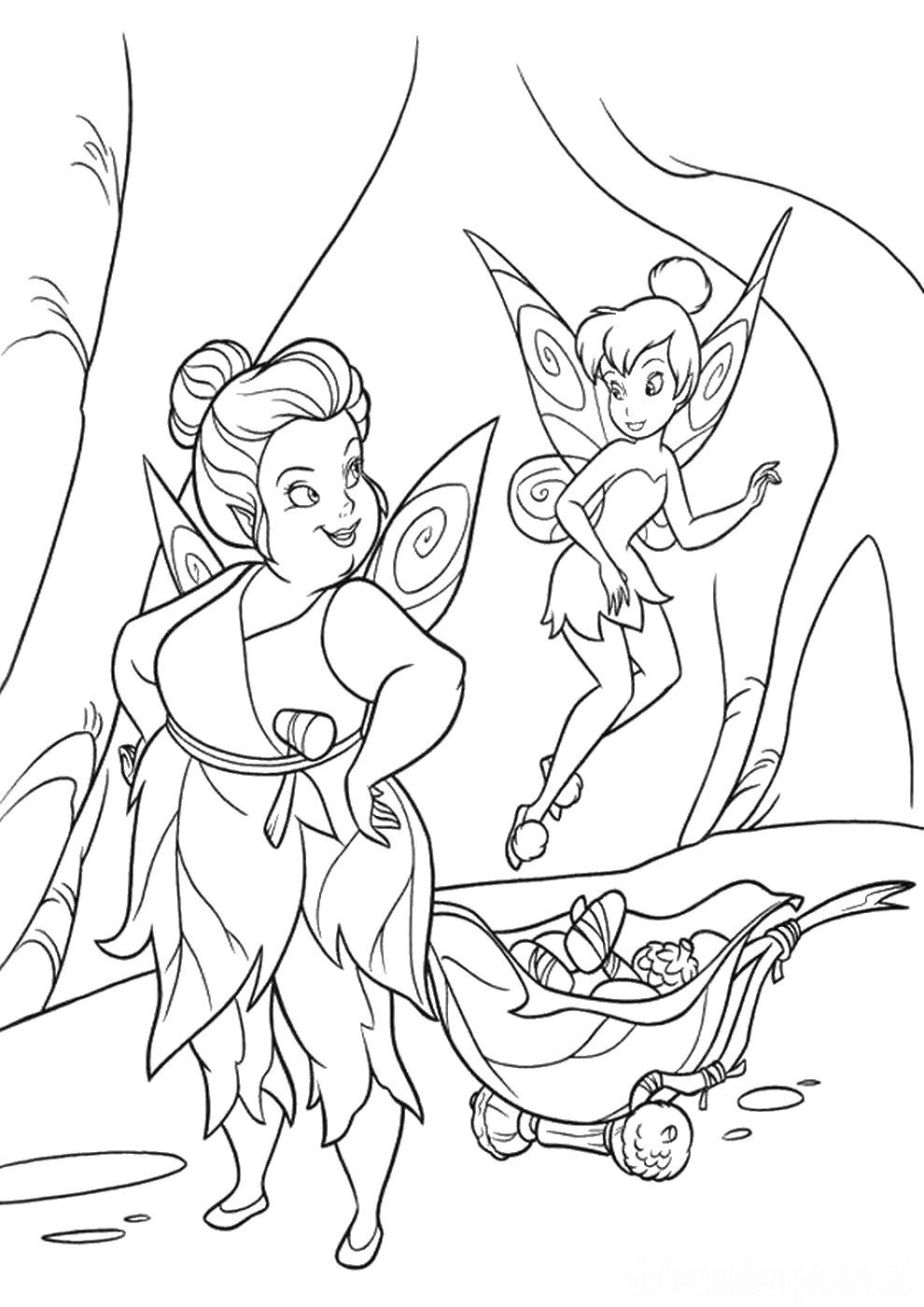 31 Tinker Bell Coloring Pages Printable 18