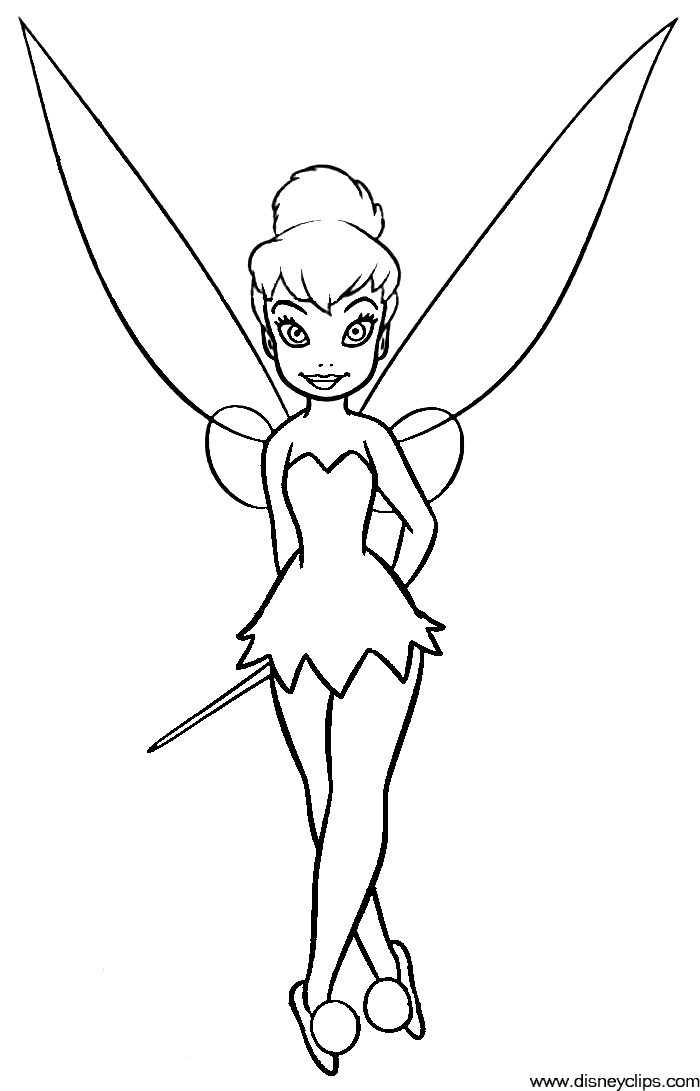 31 Tinker Bell Coloring Pages Printable 21