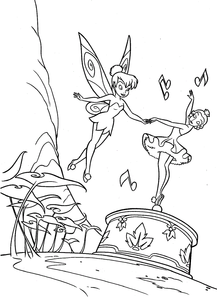 31 Tinker Bell Coloring Pages Printable 23