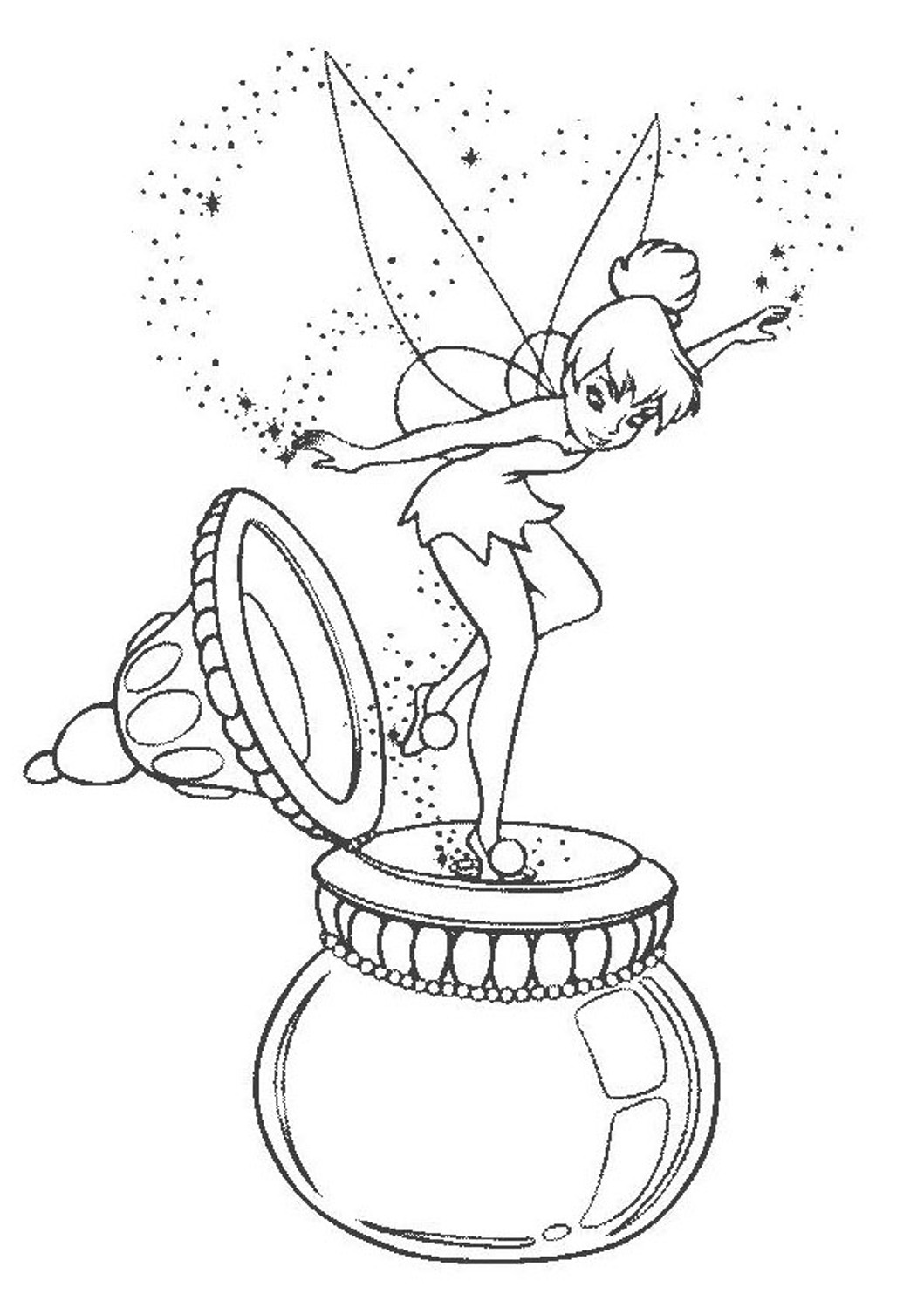 31 Tinker Bell Coloring Pages Printable 24