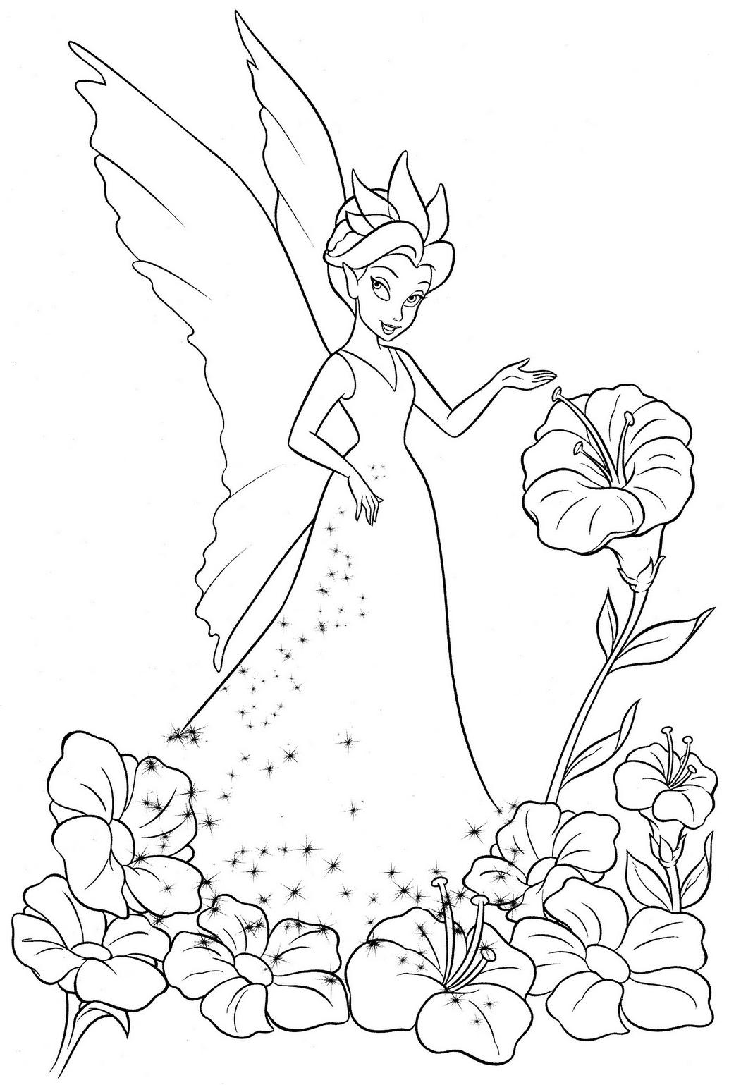 31 Tinker Bell Coloring Pages Printable 27