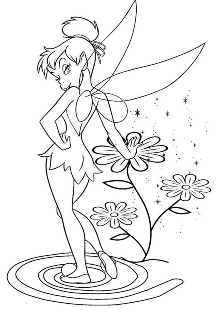 31 Tinker Bell Coloring Pages Printable 30