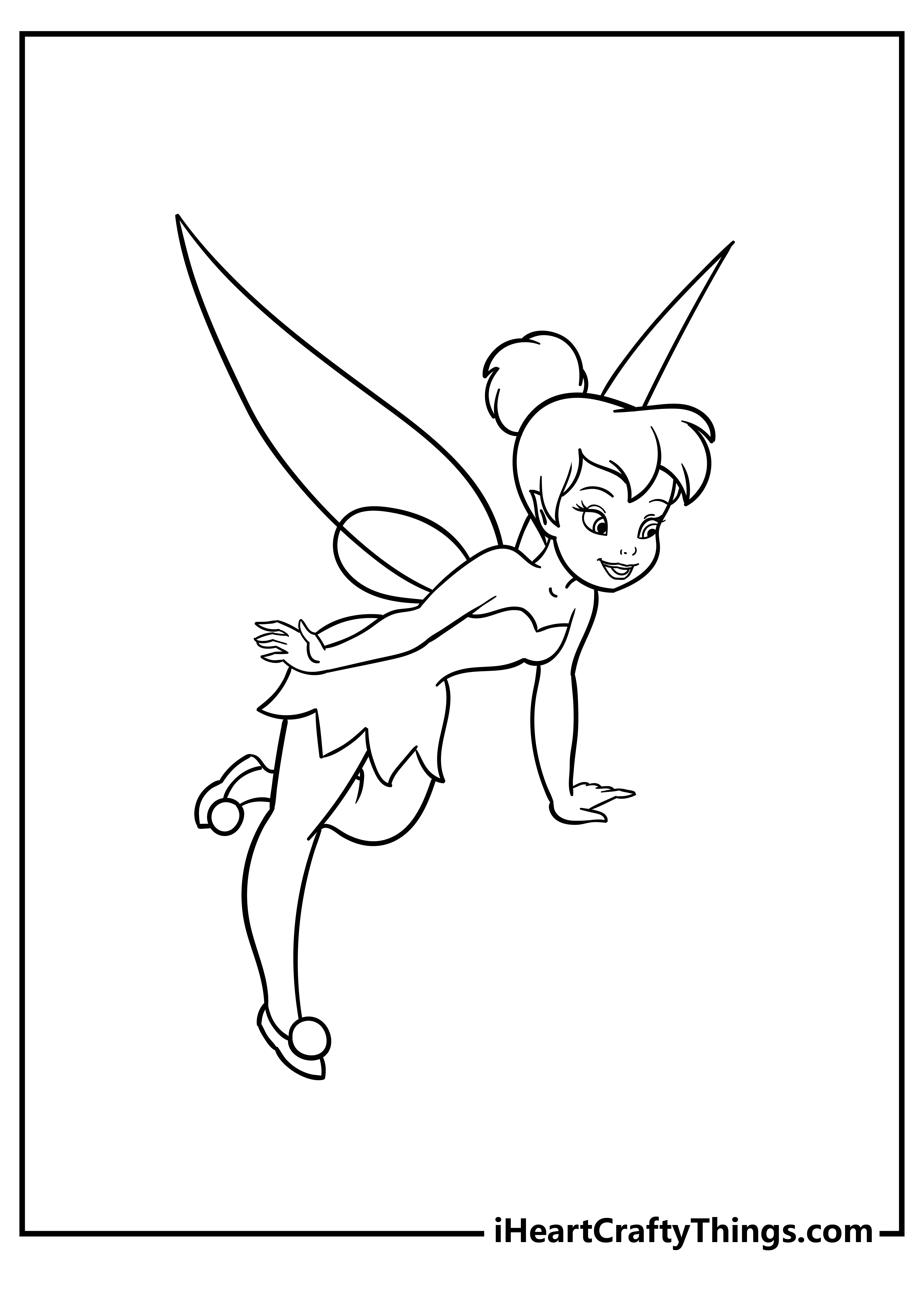 31 Tinker Bell Coloring Pages Printable 31