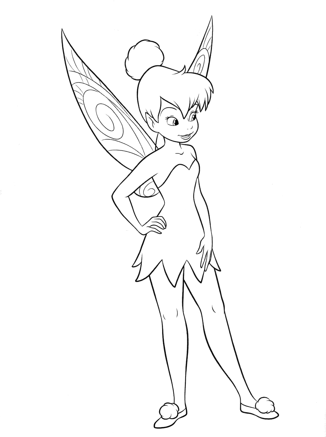 31 Tinker Bell Coloring Pages Printable 32