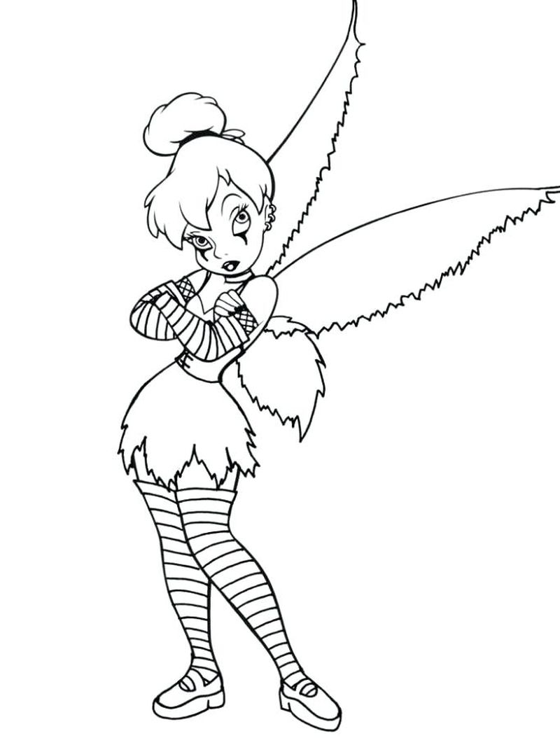 31 Tinker Bell Coloring Pages Printable 33