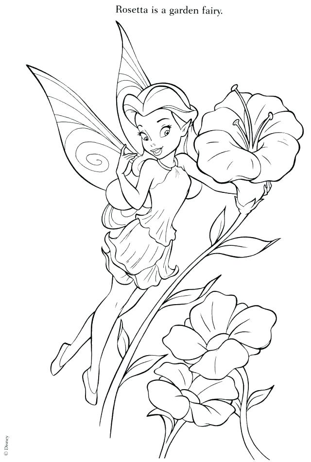 31 Tinker Bell Coloring Pages Printable 4