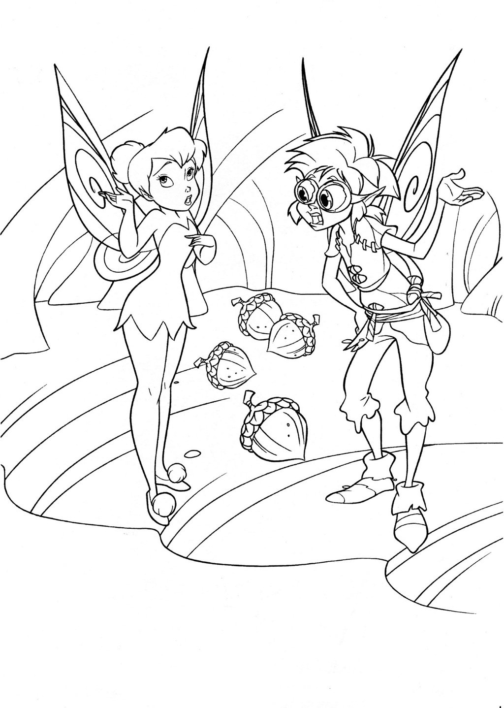 31 Tinker Bell Coloring Pages Printable 6