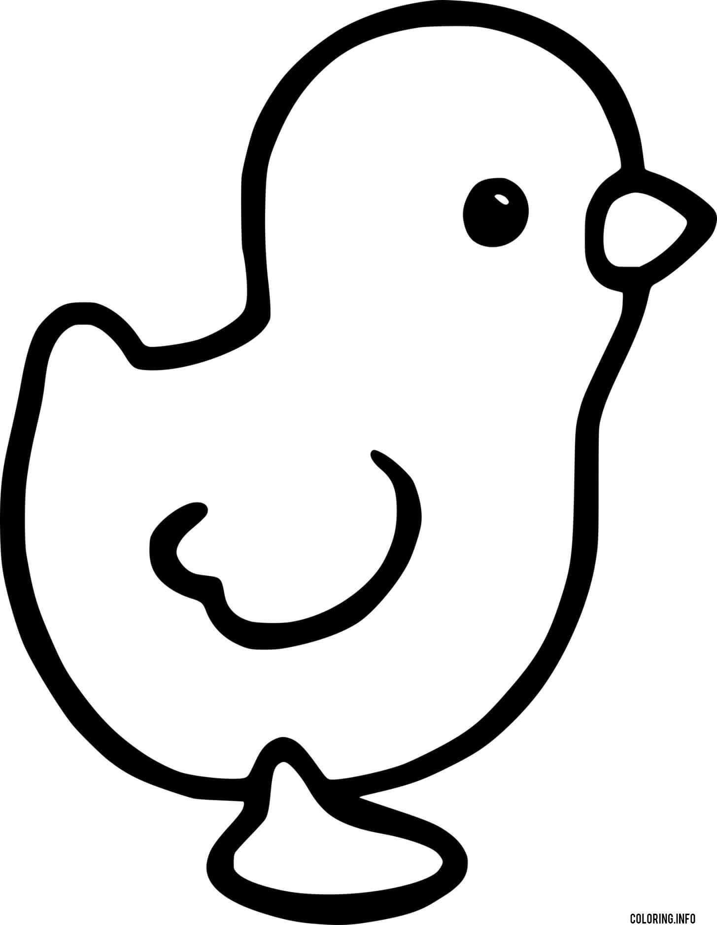 32 Adorable Chick Coloring Page Printable 10