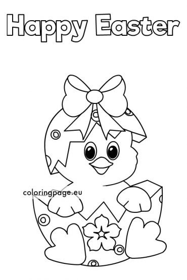 32 Adorable Chick Coloring Page Printable 12