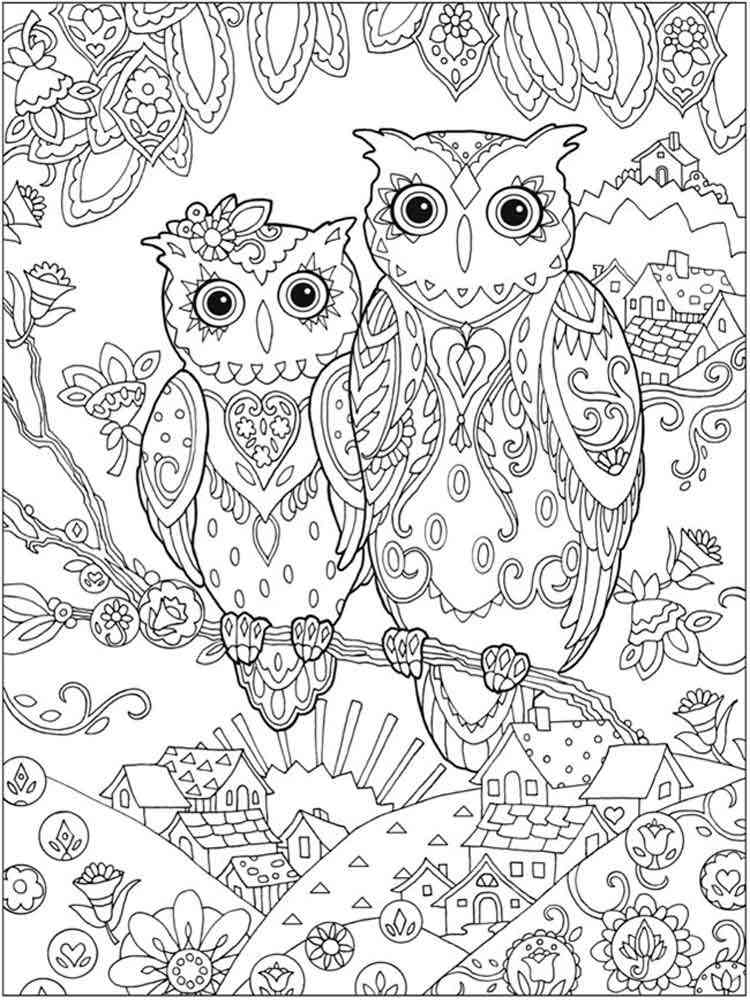 32 Adult Stress Coloring Pages Printable 1