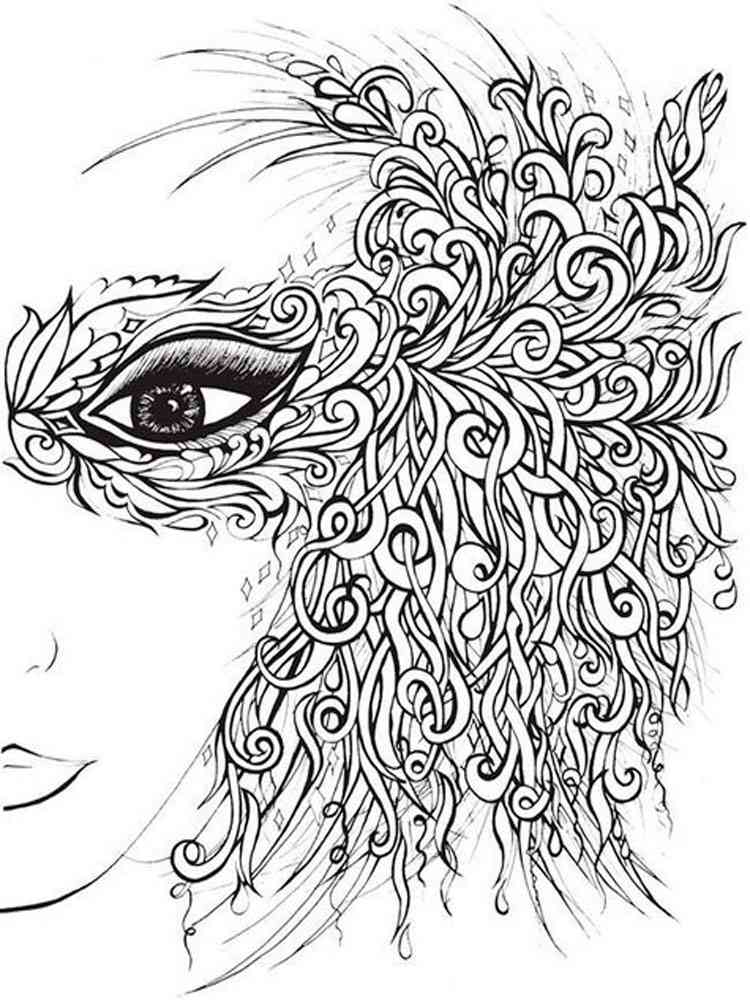 32 Adult Stress Coloring Pages Printable 15