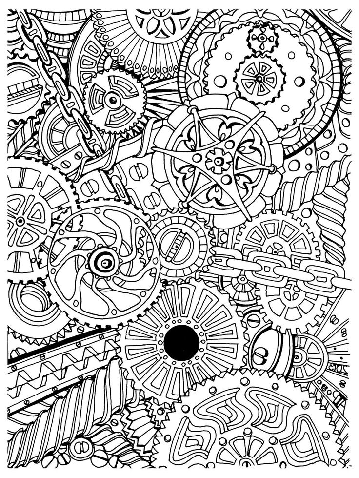 32 Adult Stress Coloring Pages Printable 16