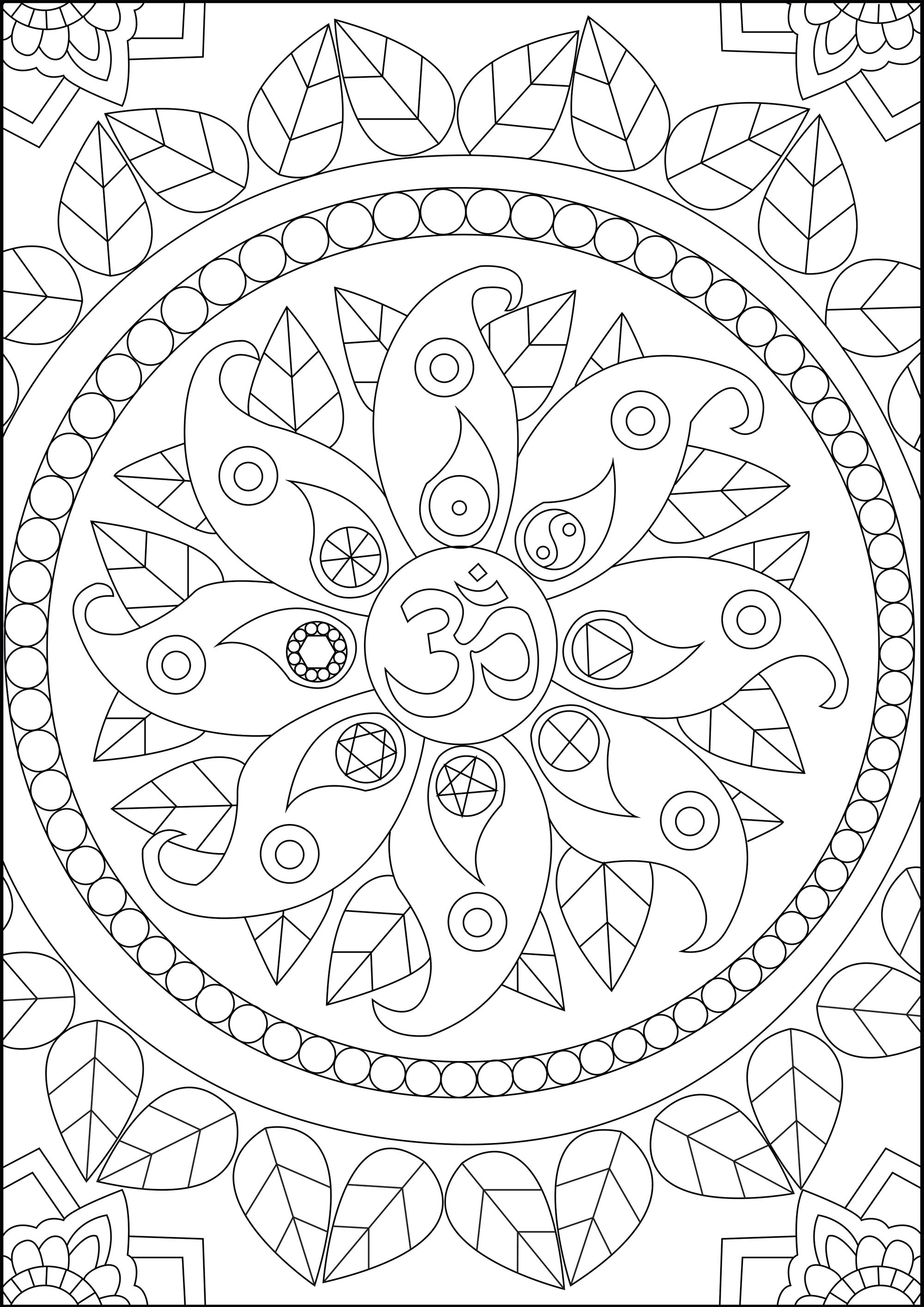 adult stress coloring pages printable jpg