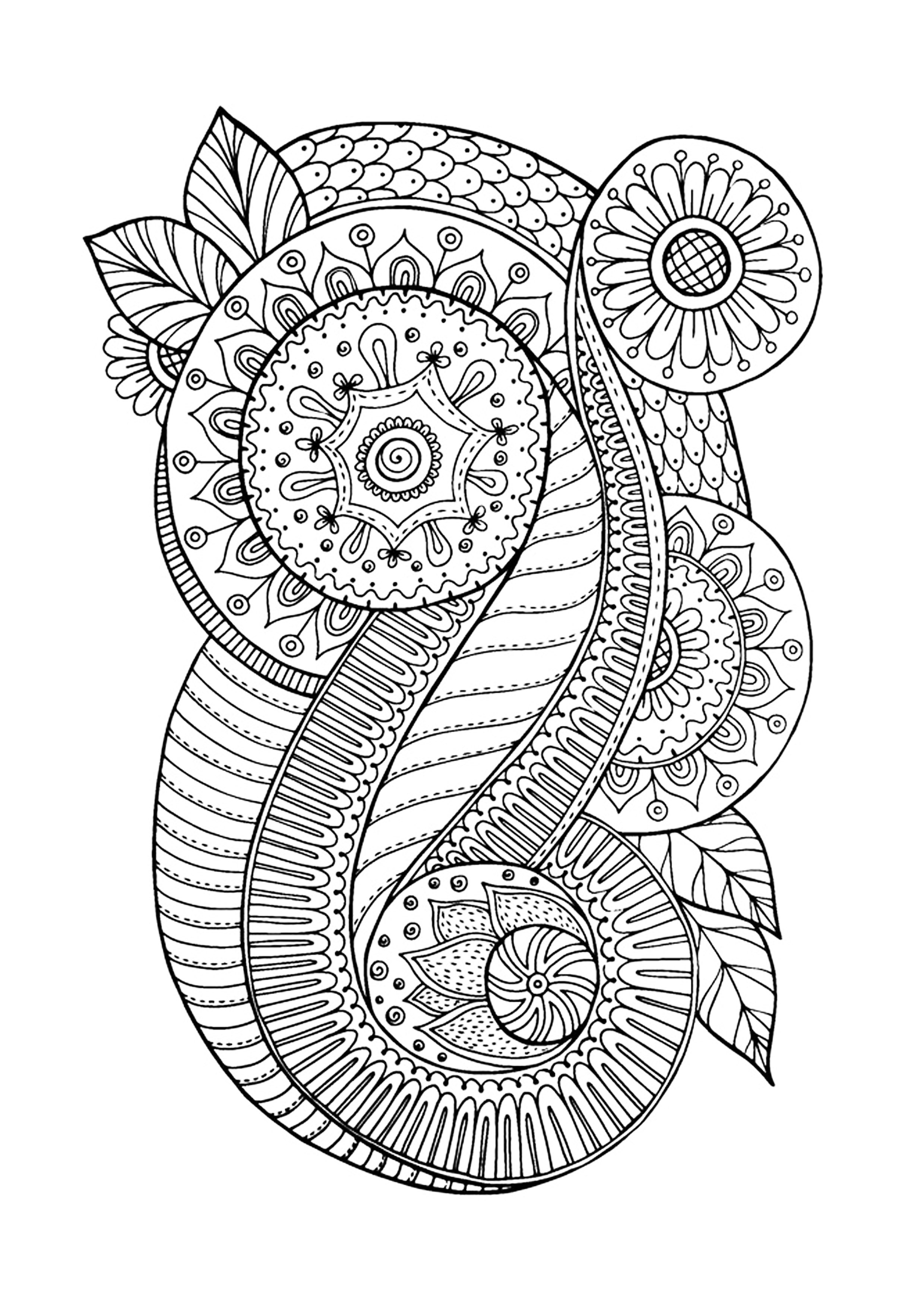 32 Adult Stress Coloring Pages Printable 22