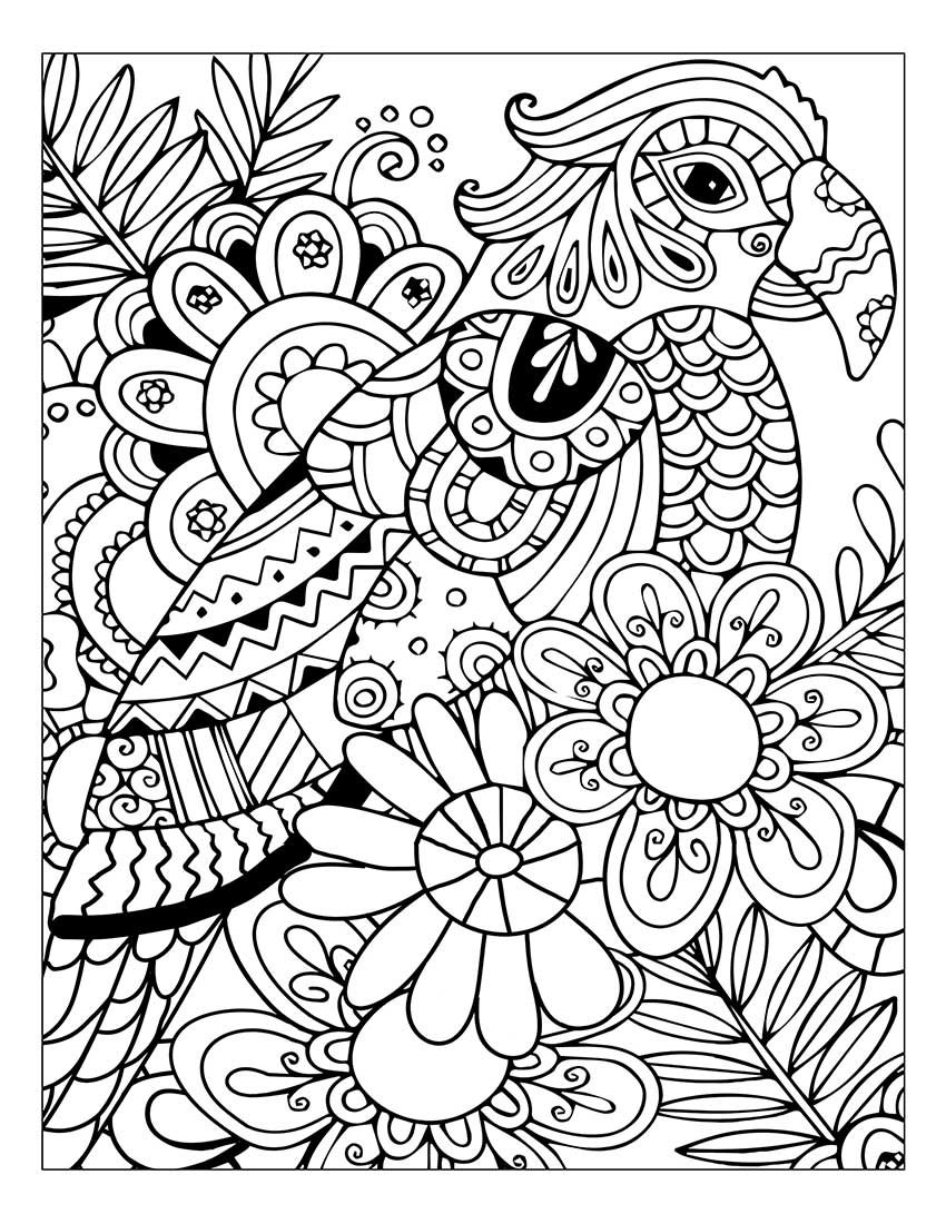 adult stress coloring pages printable jpg