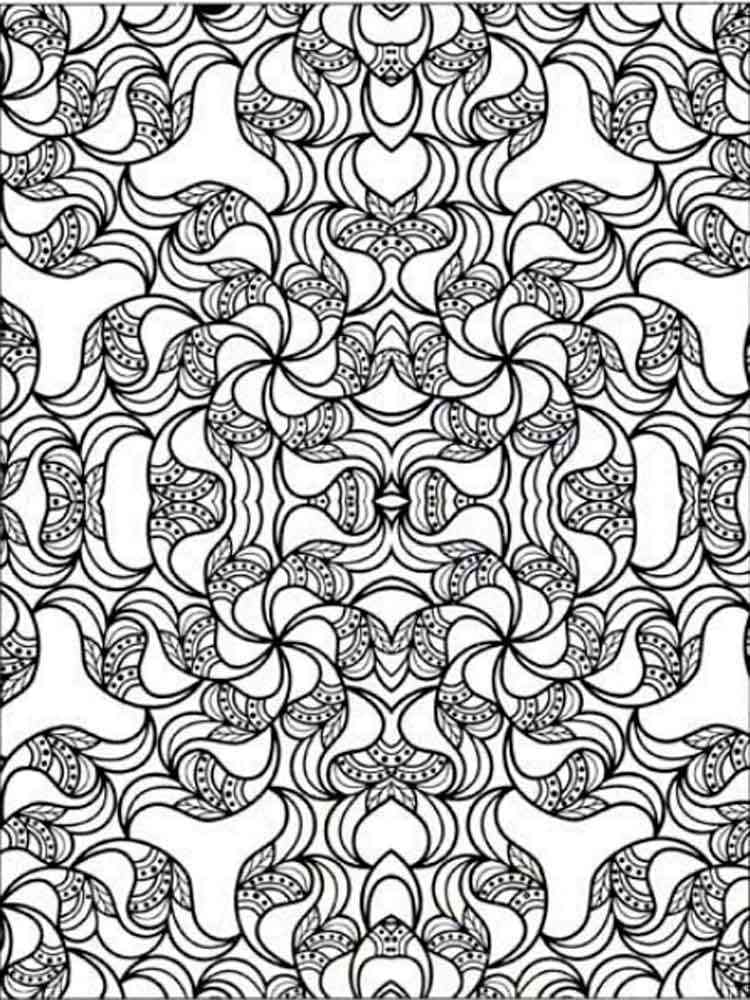 32 Adult Stress Coloring Pages Printable 5