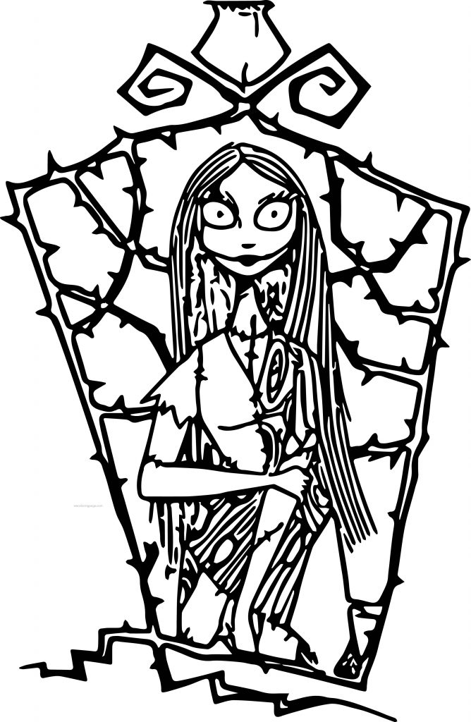 32 Creepy Christmas Coloring Pages Printable 12