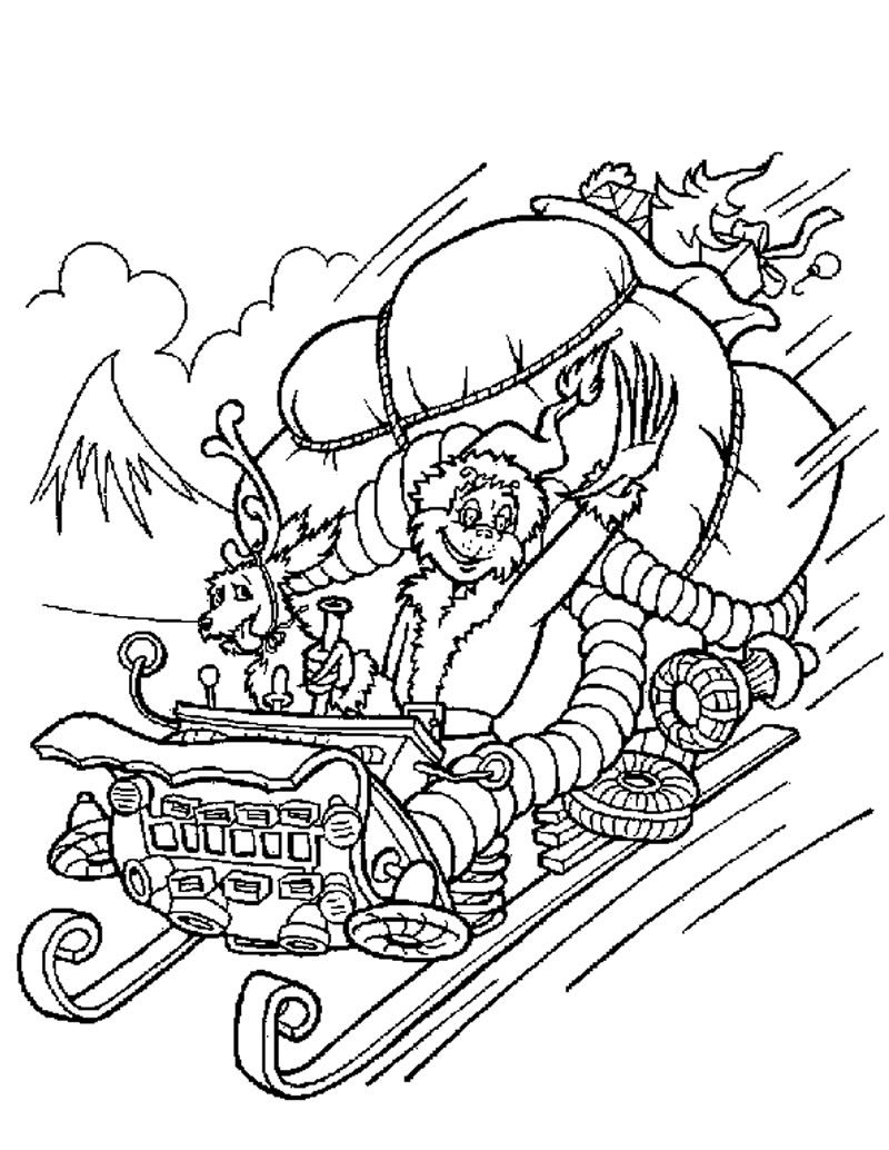 32 Creepy Christmas Coloring Pages Printable 29