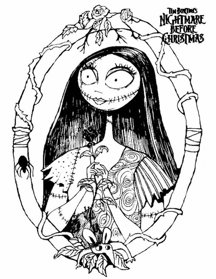 32 Creepy Christmas Coloring Pages Printable 30